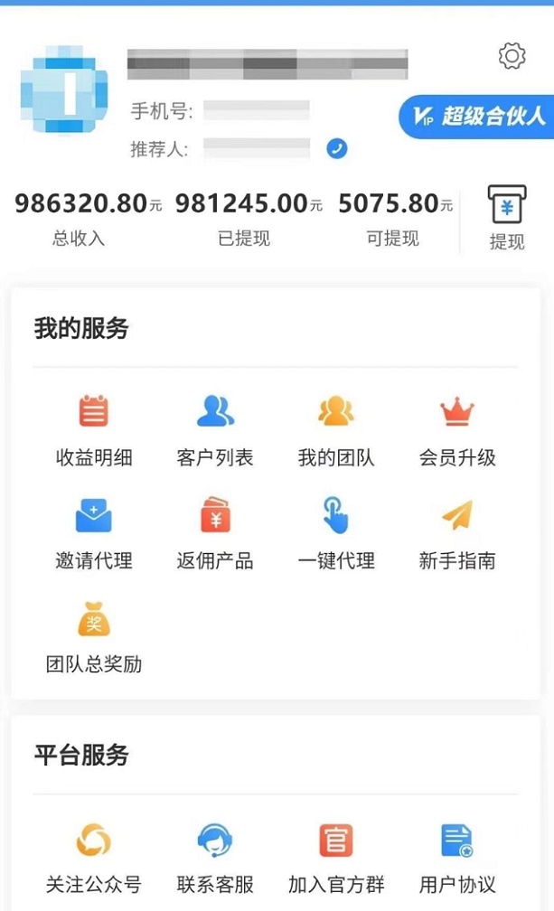 派金花合伙人
