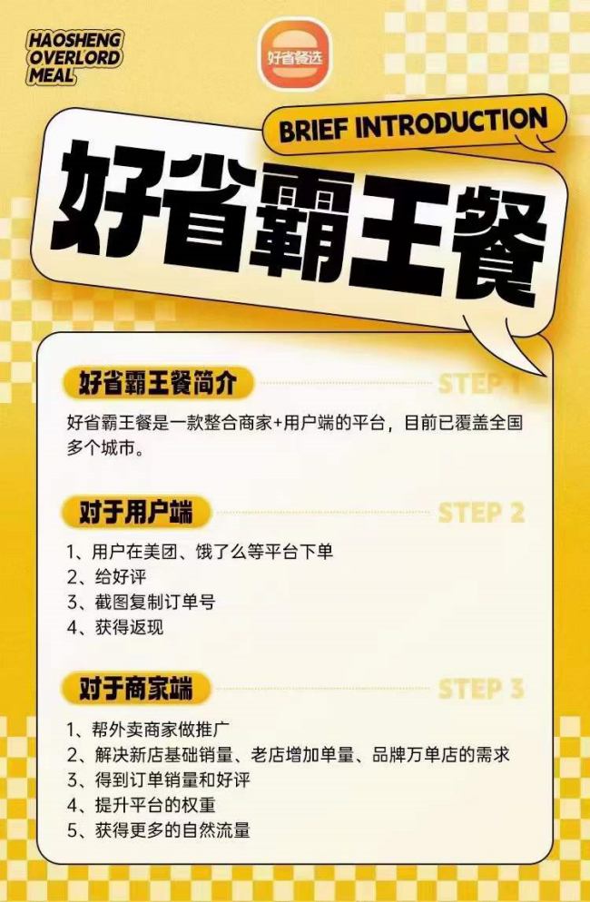 好省霸王餐外賣首碼剛上線！首發(fā)